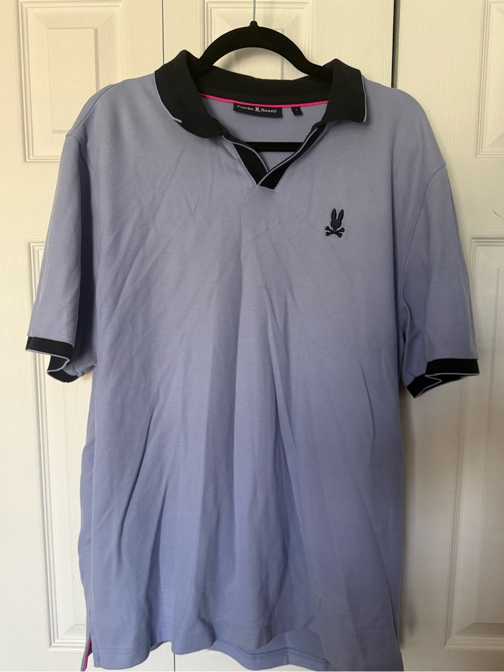 Psycho Bunny Men’s Knit Blue Polo